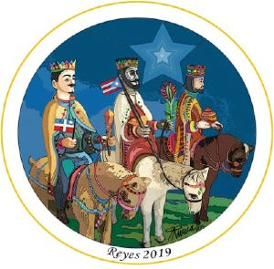 Plato Conmemorativo Reyes 2019
