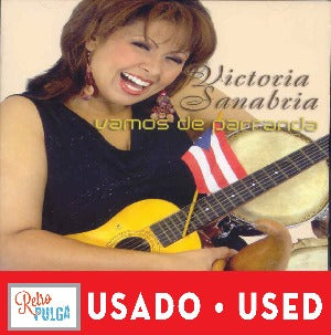 VICTORIA SANABRIA: Vamos de parranda (cd usado)*