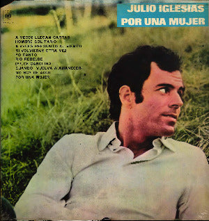 JULIO IGLESIAS - Por una mujer (vinilo sellado / cut out)