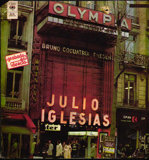 JULIO IGLESIAS - En el Olympia (vinilo sellado / cut out)