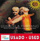DONATO Y ESTEFANO - Entre la línea del bien y la línea del mal *(cd usado)