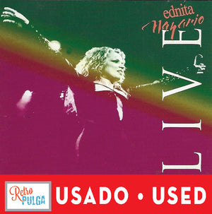 EDNITA NAZARIO –1994 - Ednita Nazario Live (cd usado) *