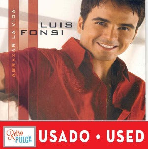 LUIS FONSI - Abrazar la vida (cd usado)*
