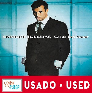 ENRIQUE IGLESIAS - Cosas del amor *(cd usado)