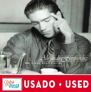 ALEJANDRO FERNANDEZ - Me estoy enamorando *(cd usado)