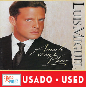 LUIS MIGUEL - Amarte es un placer - 1999 (cd usado)*