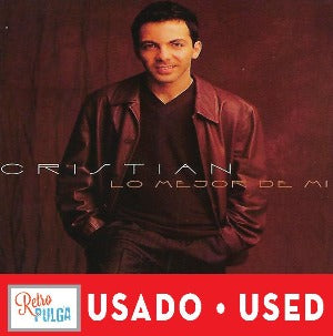 CRISTIAN CASTRO- Lo mejor de mí* (cd usado)