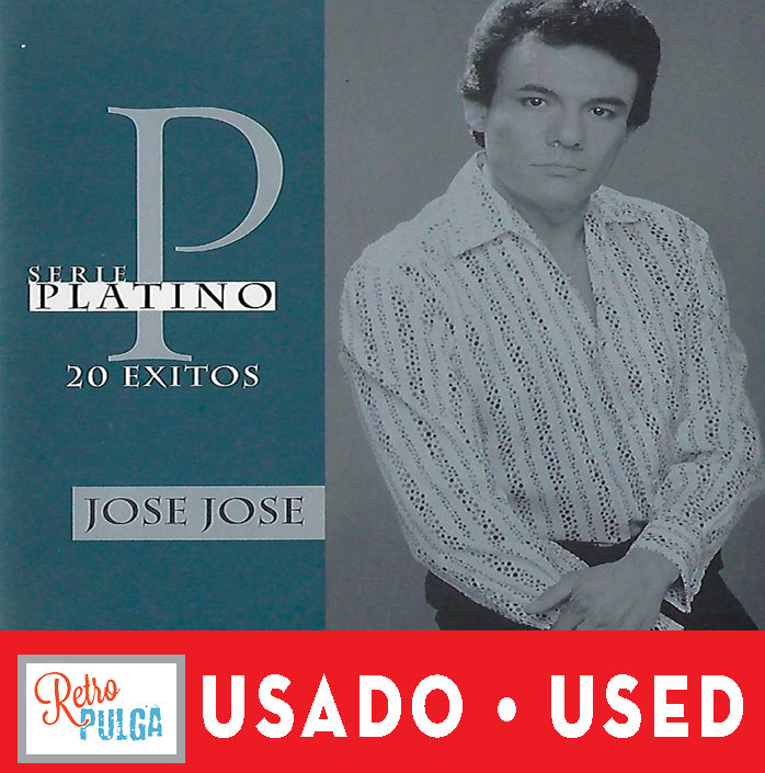 JOSÉ JOSÉ- 20 éxitos serie platino* (cd usado)