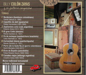 BILLY COLÓN ZAYAS Y SU GUITARRA  CAMPESINA - Bordonero