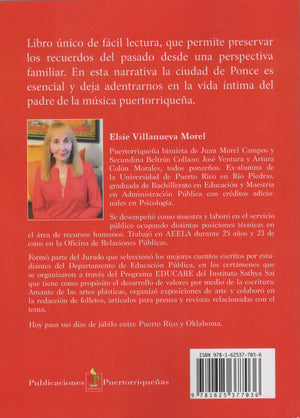 ELSIE VILLANUEVA MOREL - Amor Determinación Nobleza que nos une - ( Juan Morel Campos )