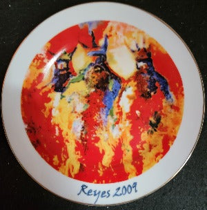 Plato Conmemorativo Reyes 2009