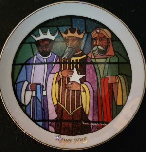 Plato Conmemorativo Reyes 2015
