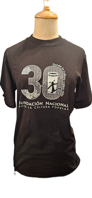 CAMISETA 30 ANIVERSARIO Fundación Nacional para la Cultura Popular