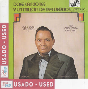 JOSÉ LUIS MONERÓ Y SU ORQUESTA ORIGINAL - Doce canciones y un millón de recuerdos *(cd usado)