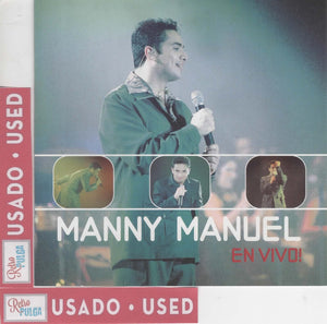 MANNY MANUEL - En vivo! *(cd usado)