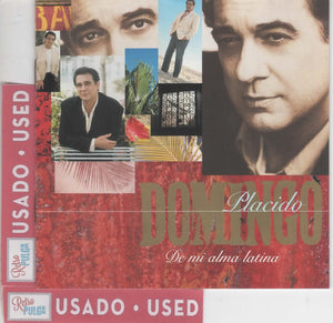 PLACIDO DOMINGO - De mi alma latina *(cd usado)