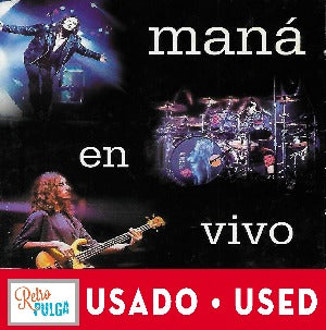 MANA - Maná en vivo *(cd usado)