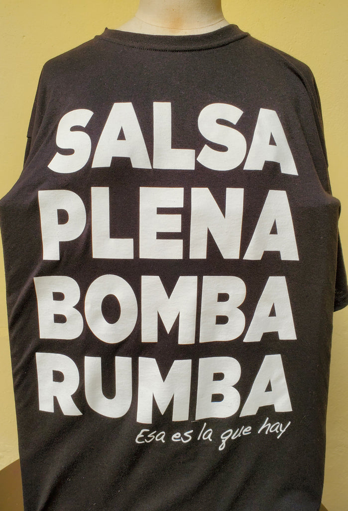 Camiseta SALSA PLENA BOMBA RUMBA - Arará ORIGINAL