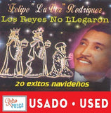 FELIPE RODRIGUEZ “LA VOZ” – Los Reyes no llegaron – 20 éxitos navideños (cd usado)*