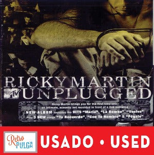 RICKY MARTIN - Unplugged* (cd usado)