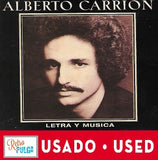 ALBERTO CARRION - Letra y música (cd usado)*