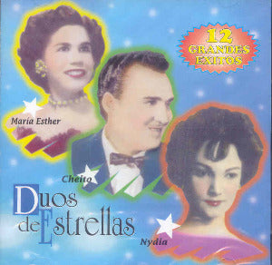 DUOS  DE  ESTRELLAS  - 12 grandes éxitos