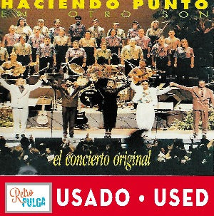 HACIENDO PUNTO EN OTRO SON - El concierto original *(cd usado)