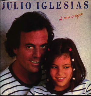 JULIO IGLESISAS –  De niña a mujer  (vinilo sellado)