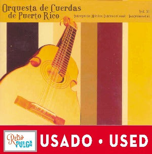 ORQUESTA DE CUERDAS DE PUERTO RICO – Interptreta música internacional instrumental Vol. VI *(cd usado)