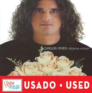 CARLOS VIVES - Déjame entrar* (cd usado) – Fundación Nacional para