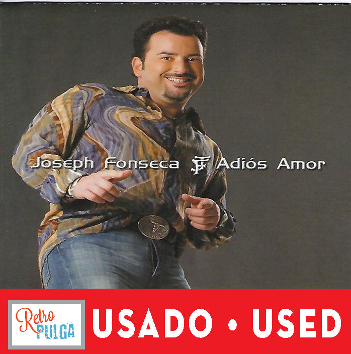 JOSEPH FONSECA – 2005 - Adiós amor (cd usado) *