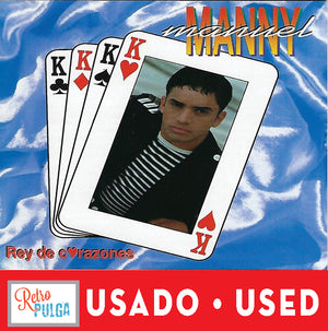 MANNY MANUEL – Rey de corazones (cd usado)*