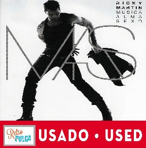 RICKY MARTIN - Música, alma. sexo *(cd usado)