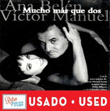 ANA BELÉN Y VÍCTOR MANUEL - Mucho más que dos (cd usado)*