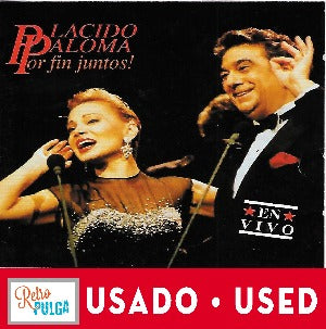 PLACIDO DOMINGO & PALOMA SAN BASILIO - Por fin juntos! *(cd usado)