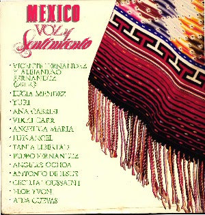 VARIOS ARTISTAS - México, voz y sentimiento (vinilo sellado)