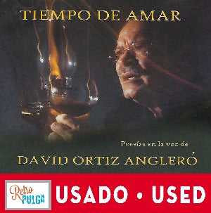 DAVID ORTIZ ANGLERO - Tiempo de amar *(cd usado)