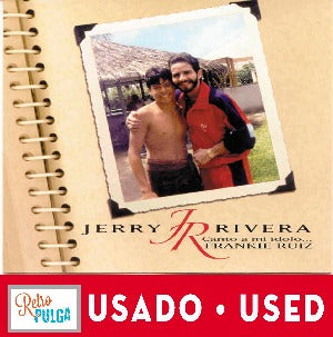 JERRY RIVERA - Canto a mi ídolo... Frankie Ruiz *(cd usado)