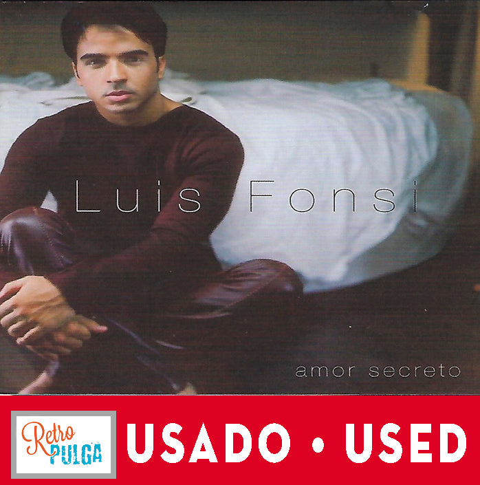 LUIS FONSI - Amor secreto - 2002 (cd usado)*