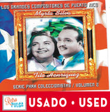 MYRTA SILVA Y TITO HENRIQUEZ - Los grandes compositores de Puerto Rico, serie para coleccionistas / Volumen 2 - 2006(cd usado)*