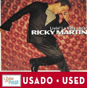 RICKY MARTIN - Livin'la vida loca *(cd usado)