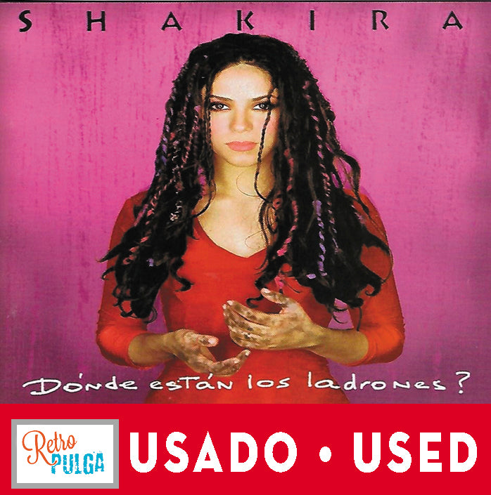 SHAKIRA - ¿Dónde están los ladrones? - 1998 (cd usado)*