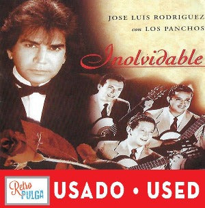 JOSE LUIS RODRIGUEZ CON LOS PANCHOS- Inolvidable* (cd usado)
