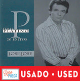 JOSÉ JOSÉ- 20 éxitos serie platino* (cd usado)